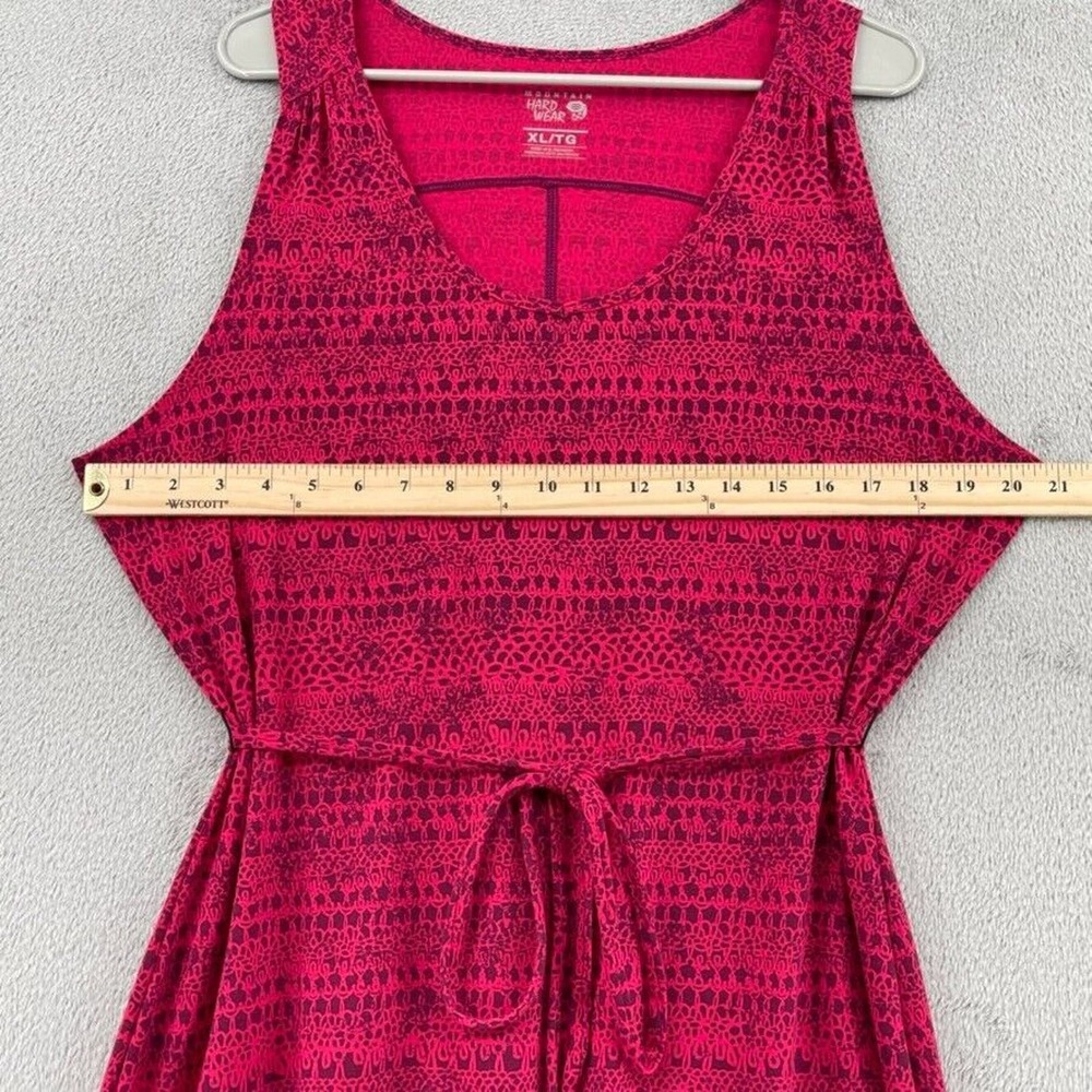 Mountain Hardwear Pink Patterned Midi Dress - Picture 10 of 12